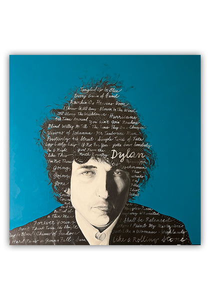 Bob Dylan No2 48"x48"