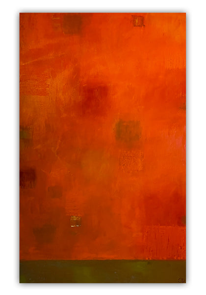 No 33 Orange 36"x60"