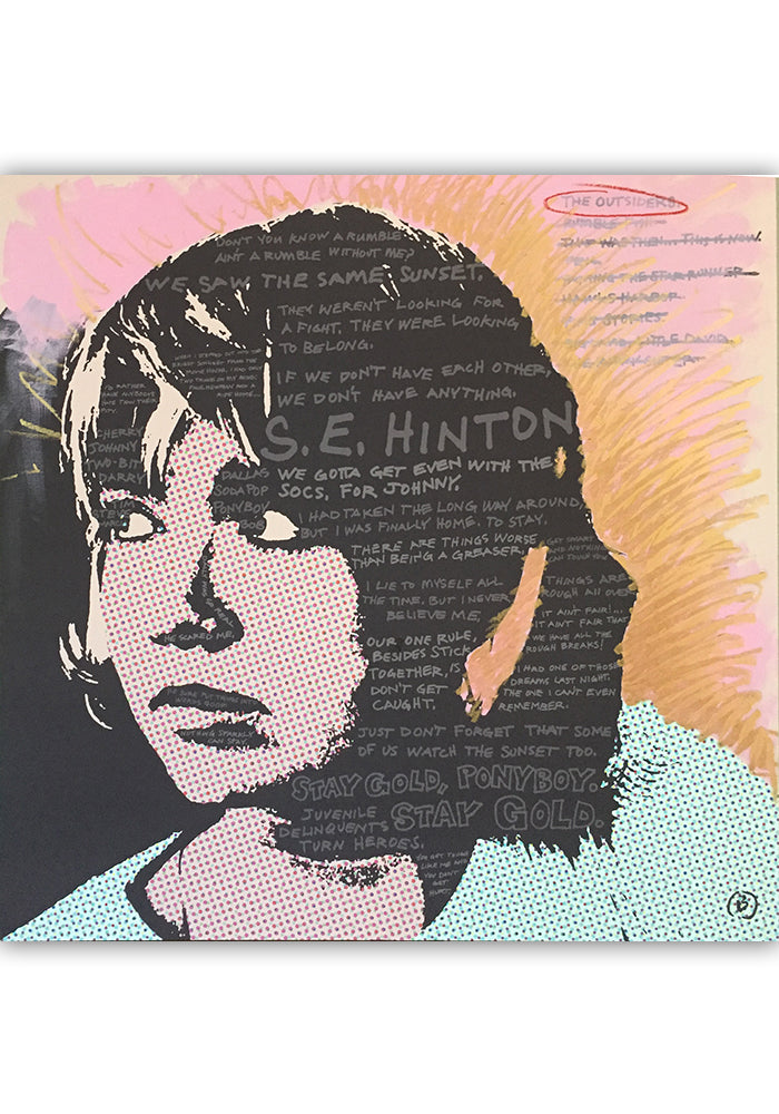 S. E. Hinton 48"x48"